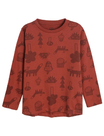 Bluza Cool Club, caramiziu Portocaliu