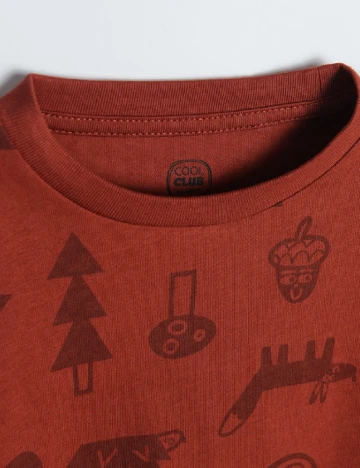 Bluza Cool Club, caramiziu Portocaliu