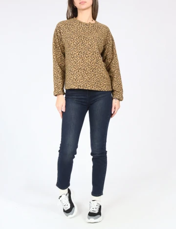 Bluza Zara, animal print Animal print