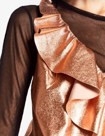 Rochie scurta Zara, roz Roz