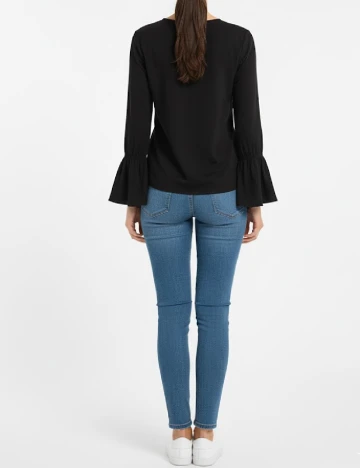 Bluza Zara, negru Negru