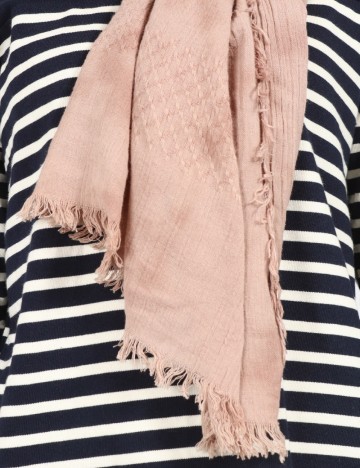 Esarfa Zara, roz pudra