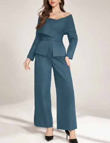 Compleu SHEIN, albastru Albastru