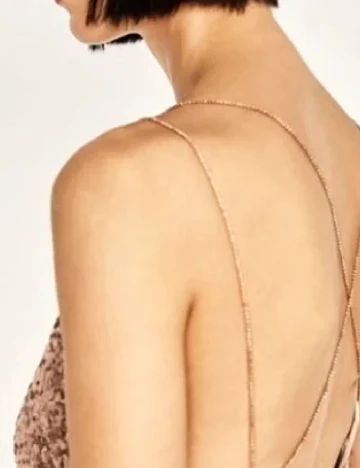 Rochie medie Zara, roz Roz