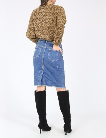 Fusta Zara, albastru