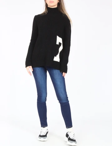 Pulover Zara, negru Negru