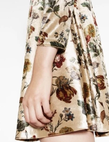Rochie scurta Zara, floral Floral print