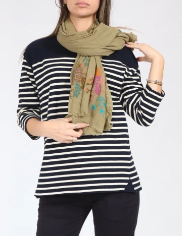 Esarfa Zara, verde Verde