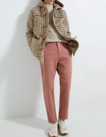 Pantaloni Zara, roz pudra Roz