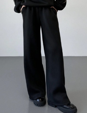 
						Pantaloni SHEIN, negru