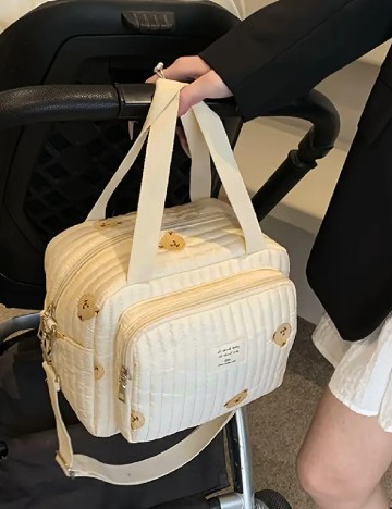 
						Geanta bebelusi SHEIN, crem