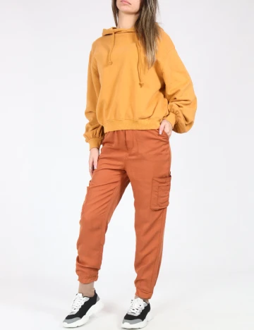 Pantaloni Zara, maro Maro