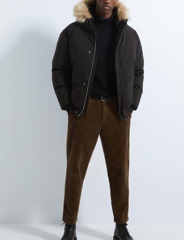 
						Pantaloni Zara, maro