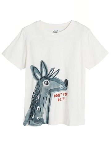 
						Tricou Cool Club, alb