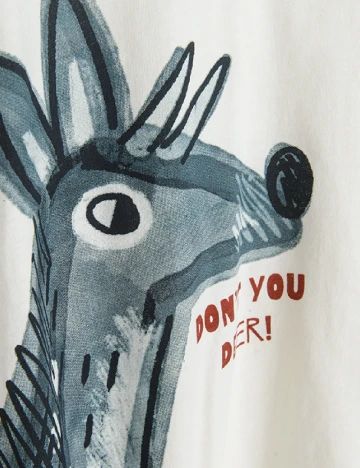 Tricou Cool Club, alb Alb