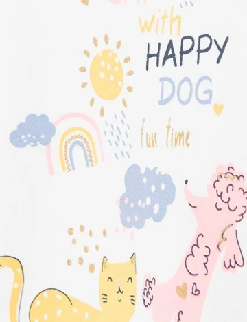 Bluza Cool Club, alb Alb