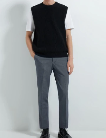 Pantaloni Zara, albastru Albastru