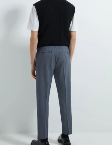 Pantaloni Zara, albastru Albastru