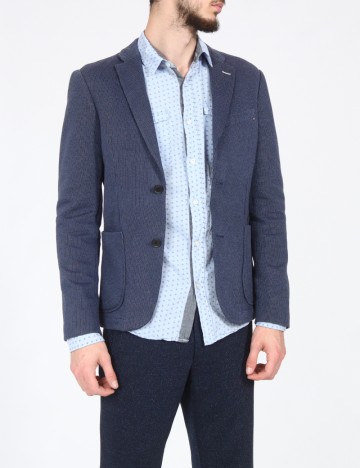 Sacou Zara, albastru