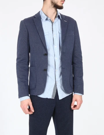 Sacou Zara, albastru Albastru