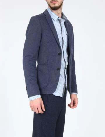 Sacou Zara, albastru Albastru