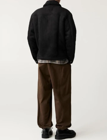 Jacheta Pull&Bear, negru Negru