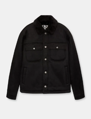Jacheta Pull&Bear, negru Negru