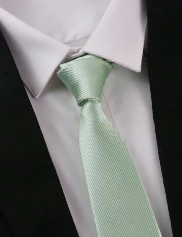 Cravata SHEIN, verde Verde