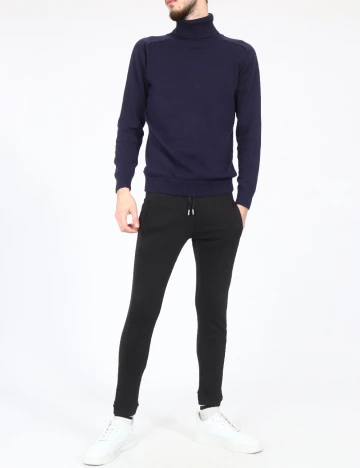 Pantaloni Pull&Bear, negru Negru