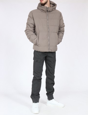 Geaca Pull&Bear, gri