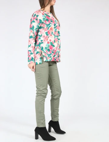 Bluza Pull&Bear, floral print Floral print