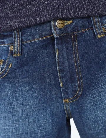 Blugi Zara, albastru Albastru