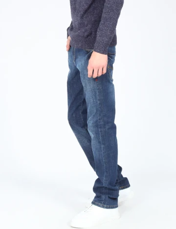 Blugi Zara, albastru Albastru