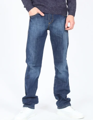 Blugi Zara, albastru Albastru