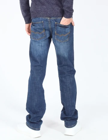 Blugi Zara, albastru Albastru