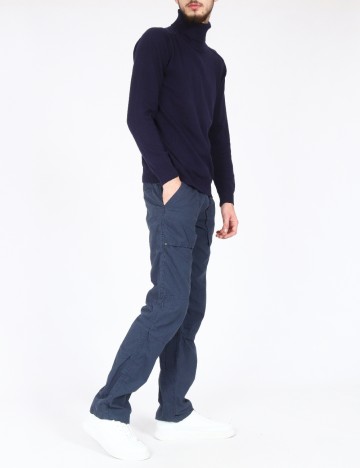 Pantaloni Zara, bleumarin