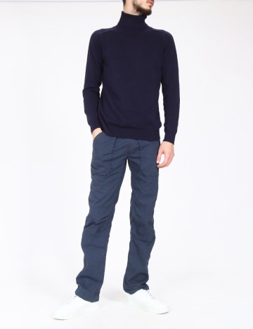 
						Pantaloni Zara, bleumarin