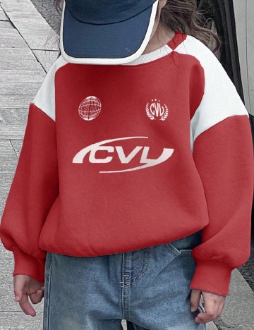 
						Bluza Shein Kids, rosu