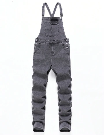 Salopeta SHEIN, gri Gri