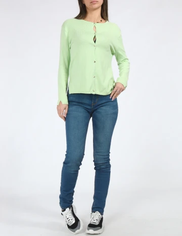 Cardigan Zara, verde Verde