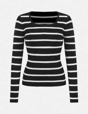 Bluza Shein Kids, negru/alb Negru