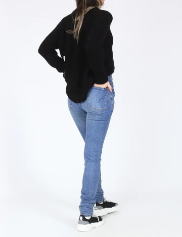 Blugi Pull&Bear, albastru Albastru