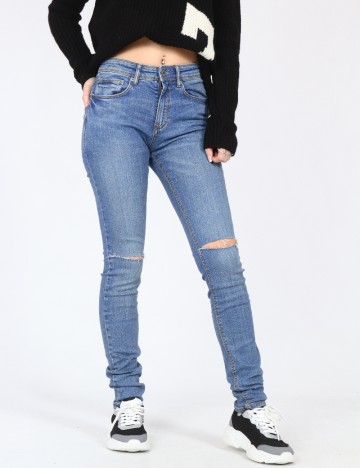 Blugi Pull&Bear, albastru