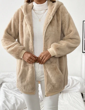 Jacheta SHEIN, crem Crem