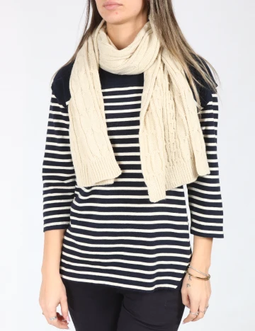 Fular Pull&Bear, bej Crem