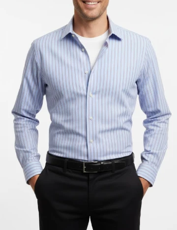 Camasa Zara, albastru Albastru