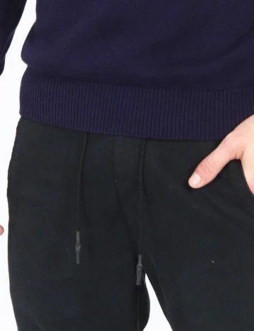 Pantaloni Pull&Bear, negru Negru