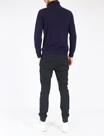 Pantaloni Pull&Bear, negru Negru