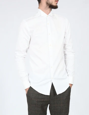 Camasa Zara, alb Alb