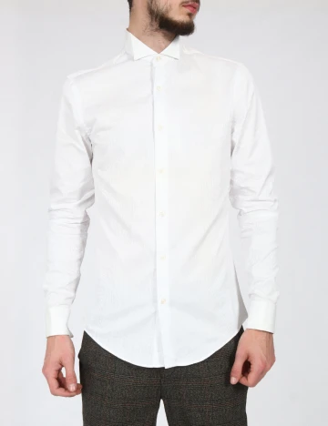 Camasa Zara, alb Alb